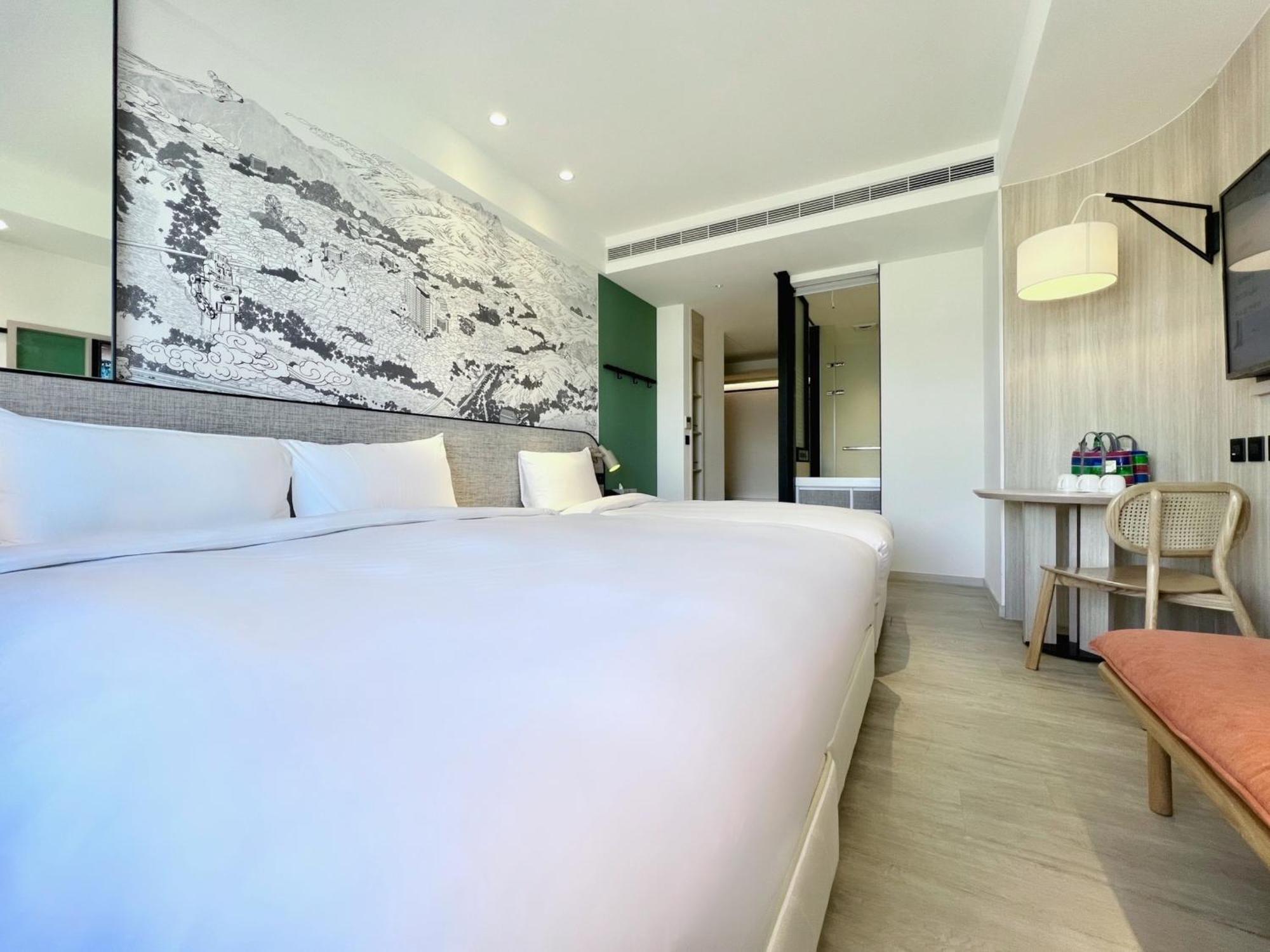Boutech Jiantan Hotel Тайбэй Экстерьер фото