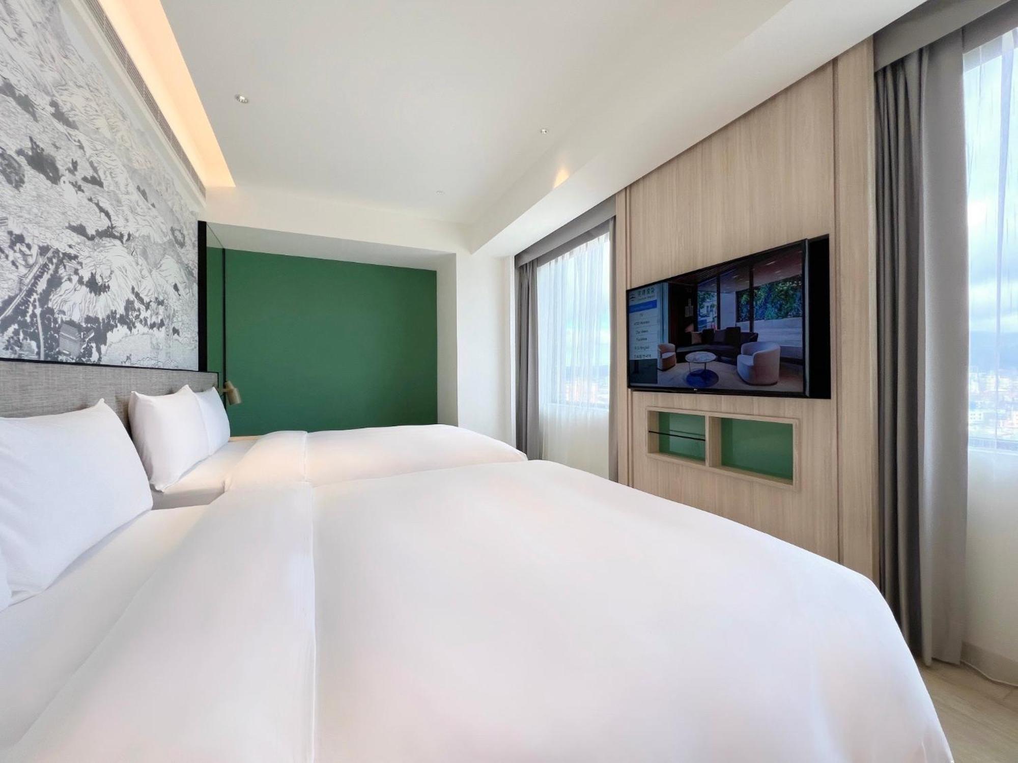 Boutech Jiantan Hotel Тайбэй Экстерьер фото