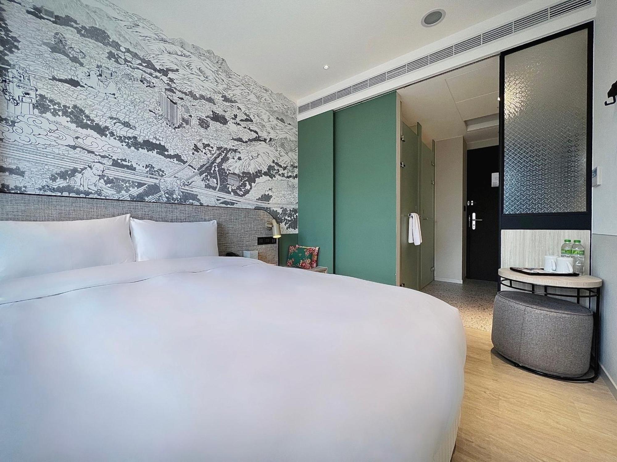 Boutech Jiantan Hotel Тайбэй Экстерьер фото