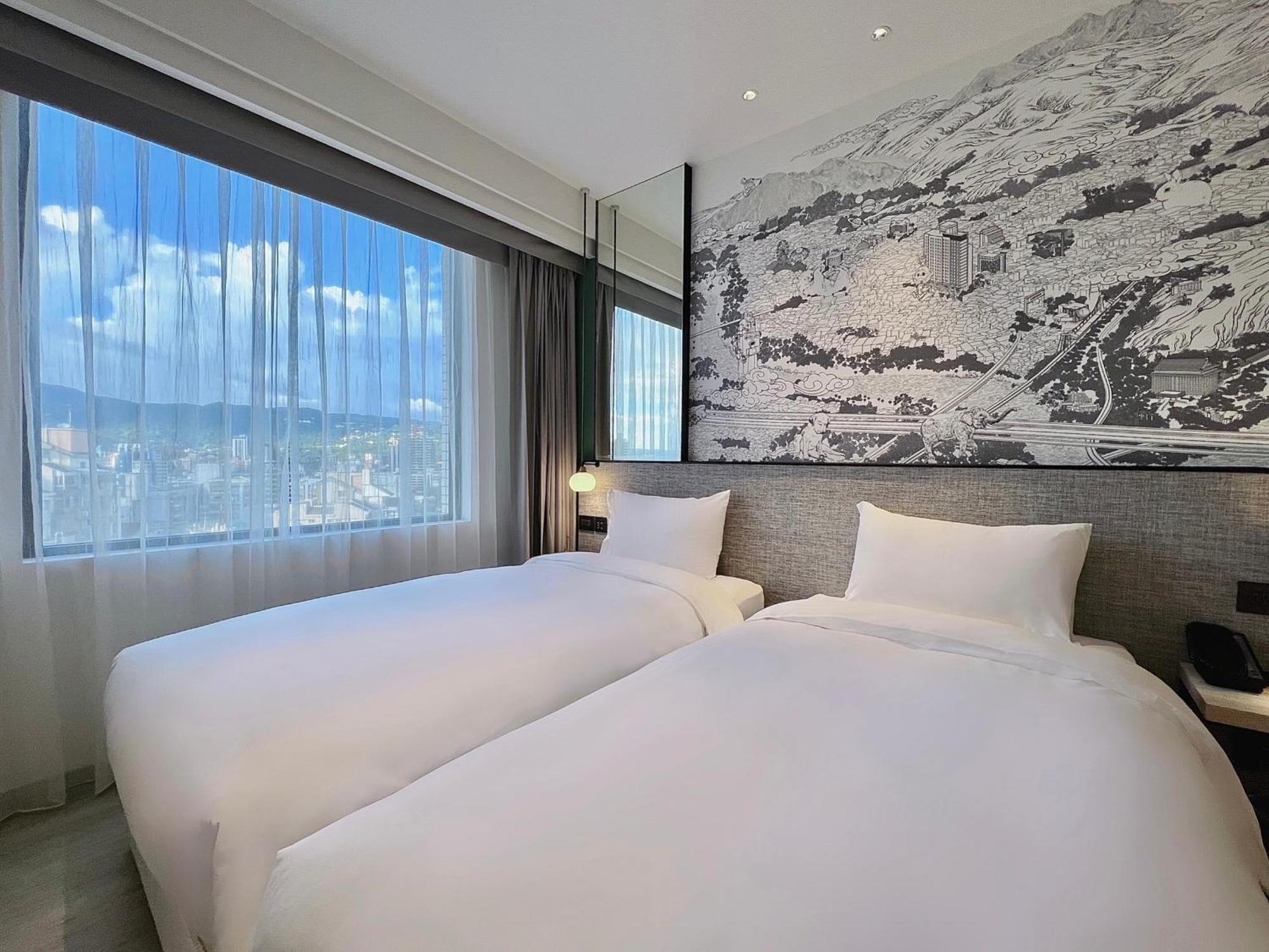 Boutech Jiantan Hotel Тайбэй Экстерьер фото
