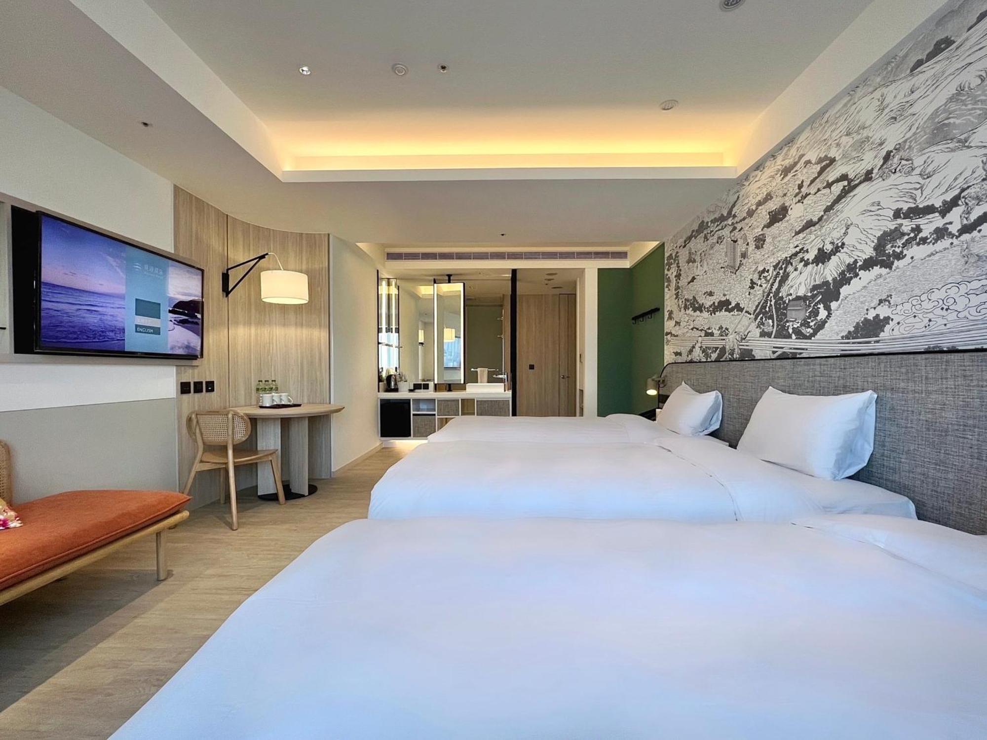 Boutech Jiantan Hotel Тайбэй Экстерьер фото