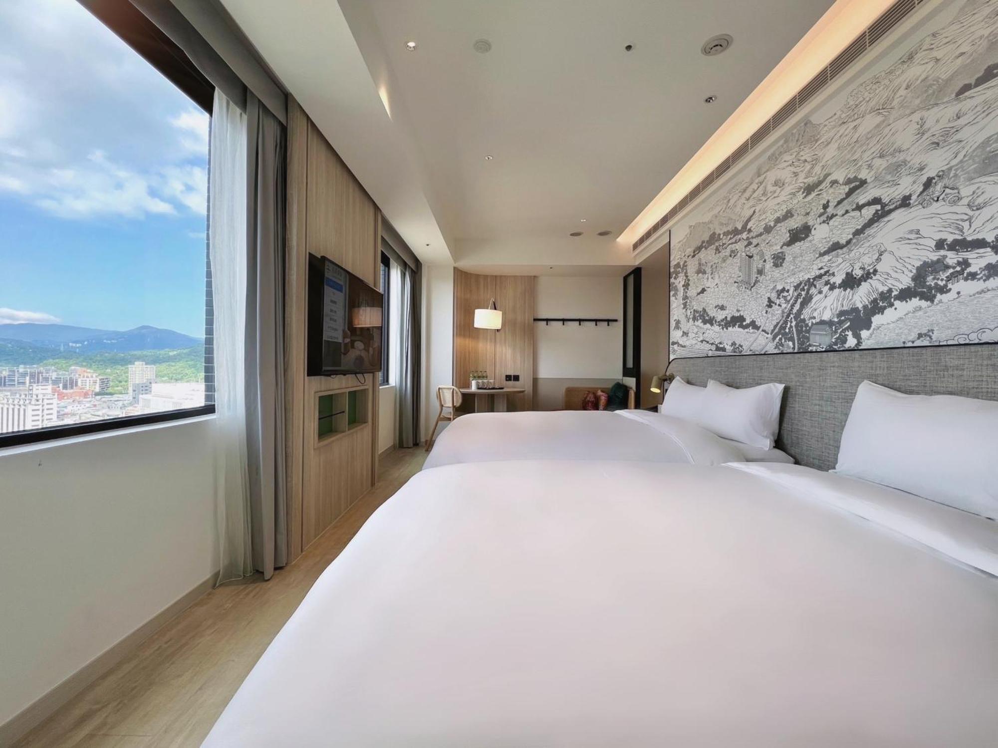 Boutech Jiantan Hotel Тайбэй Экстерьер фото